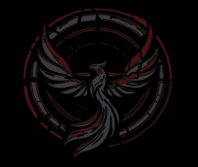 Red Phoenix - Digital Art